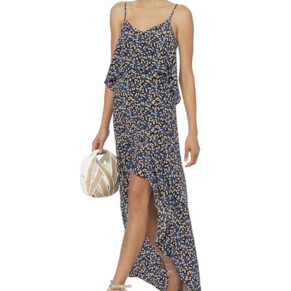 Floral Silk Dress